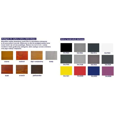 Szczegółowe zdjęcie nr 5 produktu Ławka parkowa Ambra 3X 180 cm - 84 kolory
