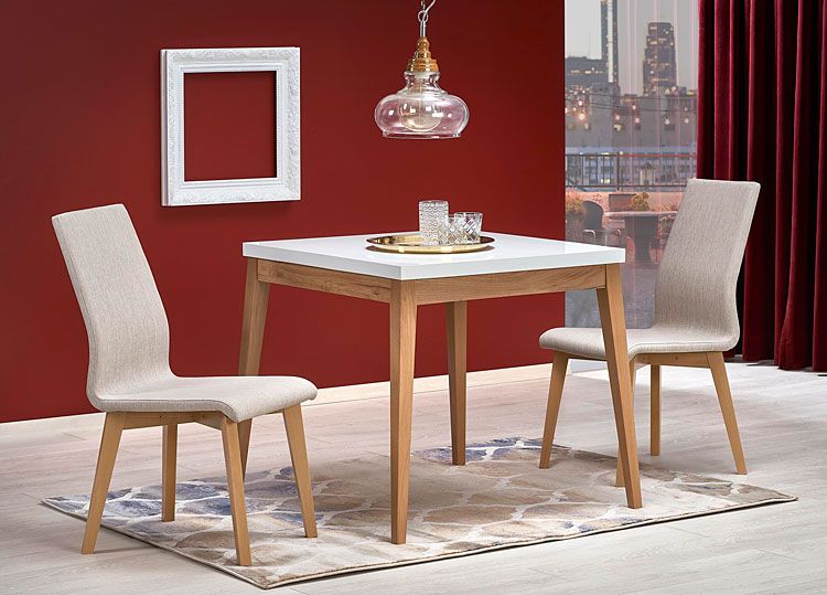 Beżowe krzesła kuchenne Alevri