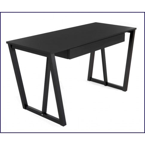 Zdjęcie czarne minimalistyczne biurko Molly 3X - sklep Edinos.pl