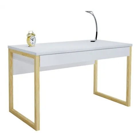Zdjęcie produktu Skandynawskie biurko drewniane 100 cm - Inelo X8.