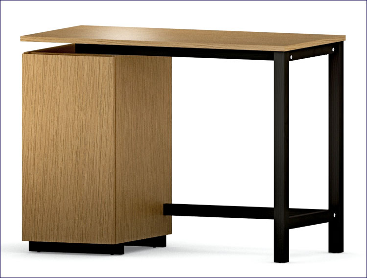 drewniane biurko do nauki biura pracy