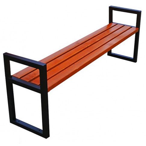 Zdjęcie produktu Nowoczesna drewniana ławka parkowa Dianema 180 cm - 84 kolory.