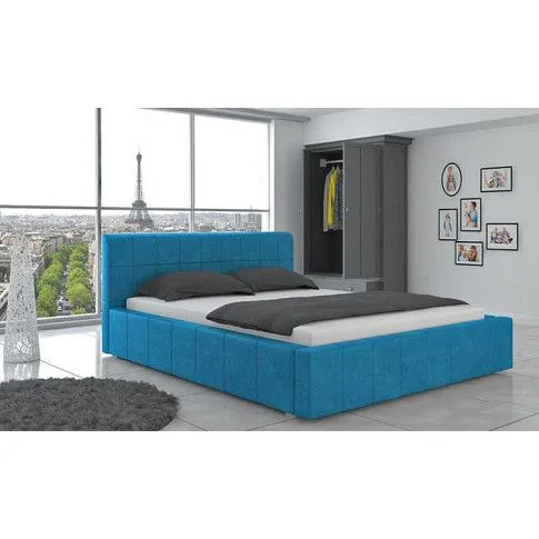 Szczegółowe zdjęcie nr 9 produktu Łóżko tapicerowane Luksor 140x200 - 44 kolory