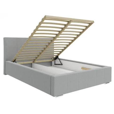 Szczegółowe zdjęcie nr 11 produktu Łóżko tapicerowane Luksor 140x200 - 44 kolory