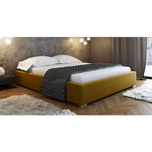 Szczegółowe zdjęcie nr 7 produktu Łóżko tapicerowane Gefros 180x200 - 44 kolory