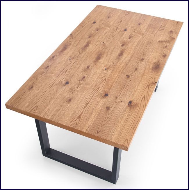 Rozkładany stół z drewna do kuchni Marco 2X