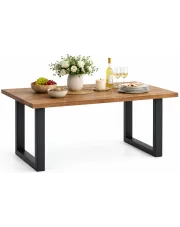 Duży rozkładany stół industrialny Baltin 2X w sklepie Edinos.pl