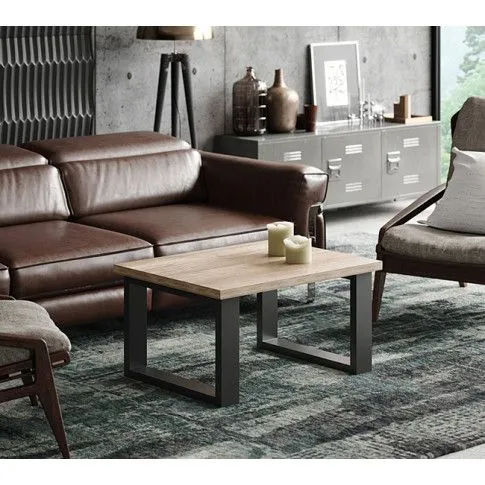 Zdjęcie loftowa ława Distrel dąb canyon praktyczna | Edinos.pl