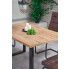 Szczegółowe zdjęcie nr 5 produktu Drewniany stół loftowy - Lucy 