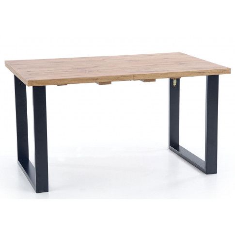 Zdjęcie produktu Drewniany rozkładany stół w stylu loft do salonu Lucy 2X.