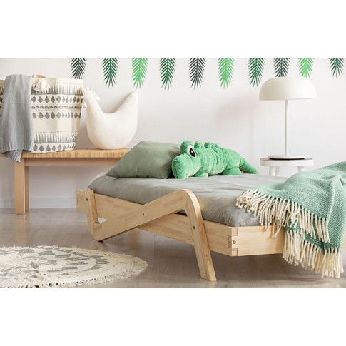 Fotografia Drewniane łóżko dziecięce Miko 2X - 24 rozmiary z kategorii Pokój dziecięcy