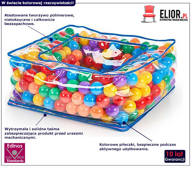 Basenik dla dzieci z piłeczkami Arizona 2X