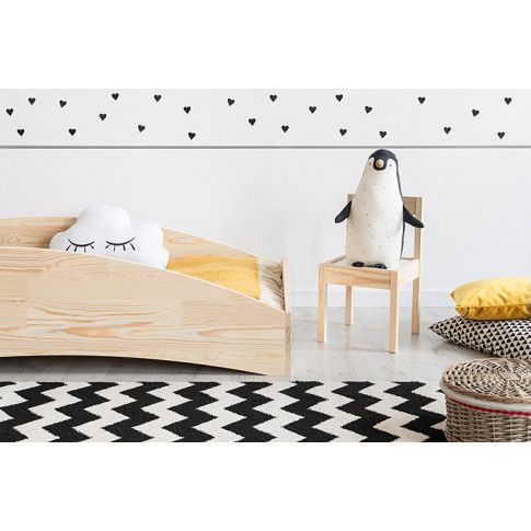 Szczegółowe zdjęcie nr 4 produktu Drewniane łóżko dziecięce Lexin 7X - 21 rozmiarów