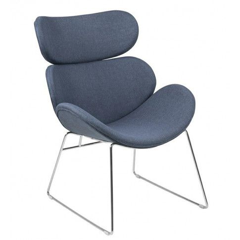 Zdjęcie produktu Komfortowy fotel Beliks 2X - niebieski.