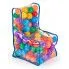Zdjęcie produktu Fotelik dziecięcy z piłeczkami Arizona 6X - wielokolorowy.