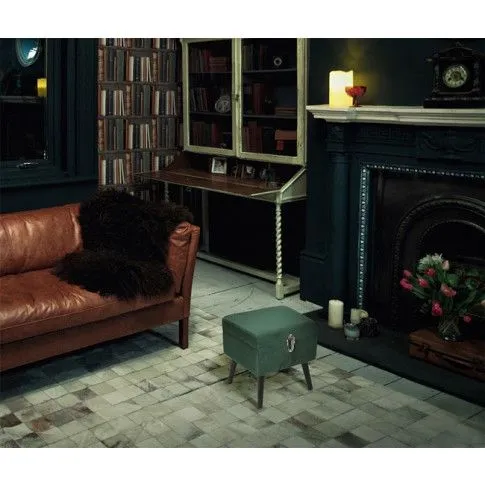 Zdjęcie otwierana pufa Ravenix zielona butelkowa | Edinos.pl