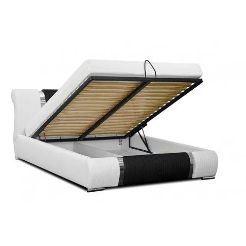 Szczegółowe zdjęcie nr 7 produktu Łóżko tapicerowane z pojemnikiem Paleo 160x200 - 44 kolory