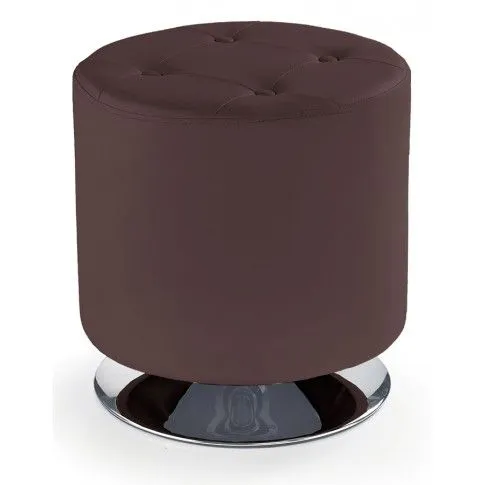 Zdjęcie produktu Pufa pikowana Losera - brązowa.