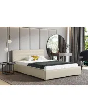 Łóżko tapicerowane Higa 2X 120x200 - 44 kolory w sklepie Edinos.pl
