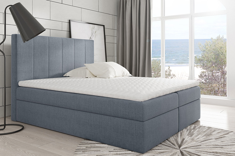 Kontynentalne wysokie łóżko Kyggo 120x200