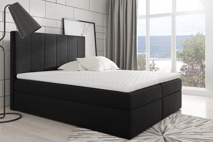 Kontynentalne wysokie łóżko Kyggo 160x200