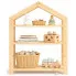 Zdjęcie produktu Drewniany regał dziecięcy w formie domku Velado 4X.