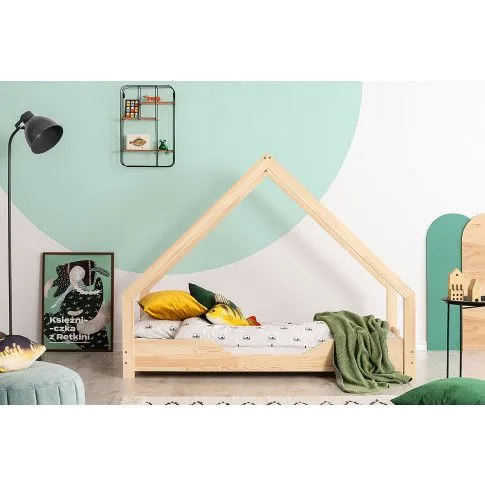 Zdjęcie produktu Łóżko dziecięce domek drewniany White 7C - 14 rozmiarów.