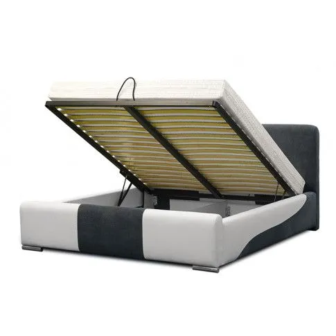 Szczegółowe zdjęcie nr 7 produktu Łóżko tapicerowane Vermes 3X 120x200 - 44 kolory