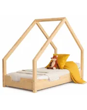 Drewniane łóżko w formie domku Velado 5S - 28 rozmiarów w sklepie Edinos.pl