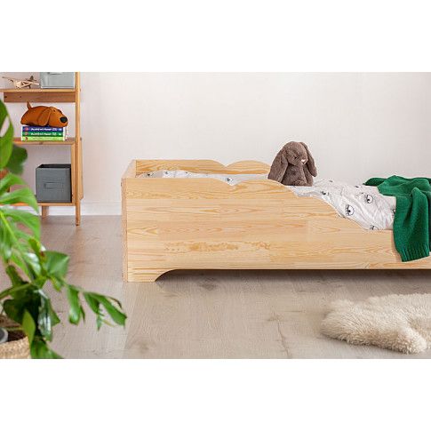 Szczegółowe zdjęcie nr 4 produktu Drewniane łóżko dziecięce Lexin 12X - 21 rozmiarów