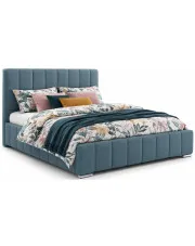 Łóżko tapicerowane Acent 2X 120x200 - 44 kolory w sklepie Edinos.pl