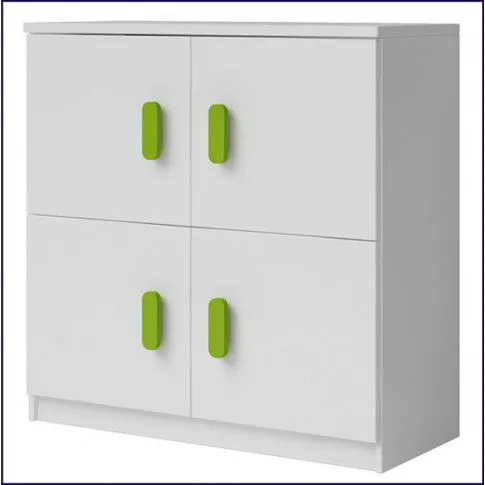 Zdjęcie nowoczesna biała komoda Fivo 4X | Edinos.pl