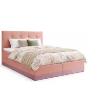 Podwójne łóżko kontynentalne 140x200 - Tajo w sklepie Edinos.pl