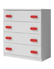 Nowoczesna komoda Fivo 3X - 8 kolorów uchwytów w sklepie Edinos.pl