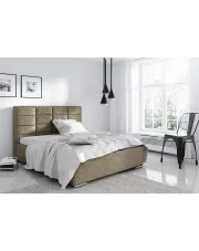 Łóżko tapicerowane Nelsi 140x200 - 44 kolory w sklepie Edinos.pl