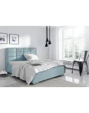 Łóżko tapicerowane Nelsi 160x200 - 44 kolory w sklepie Edinos.pl