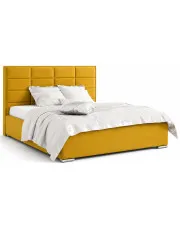 Małżeńskie łóżko tapicerowane Nelsi 180x200 - 44 kolory w sklepie Edinos.pl
