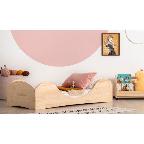 Zdjęcie produktu Drewniane łóżko młodzieżowe Abbie 2X - 21 rozmiarów.