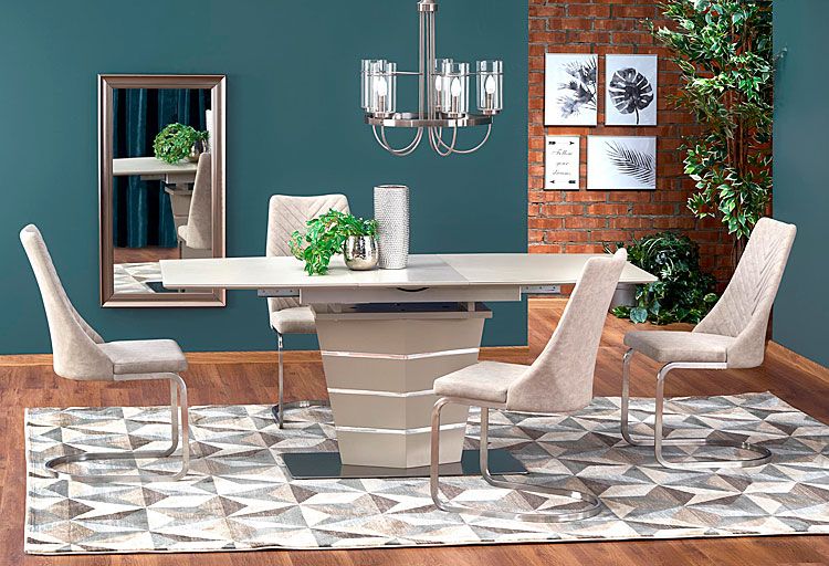 Krzesło do salonu pikowane Essa