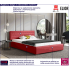 Tapicerowane łóżko z pojemnikiem Lisbona 3X