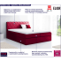 Kontynentalne łóżko z zagłówkiem 160x200 Ipanema