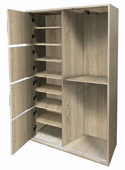 Produkt Garderoba z lustrem i szafką na buty Vivian - dąb sonoma - zdjęcie numer 2