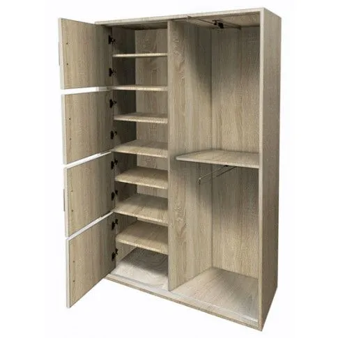 Zdjęcie garderoba do przedpokoju dąb sonoma Vivian | Edinos.pl