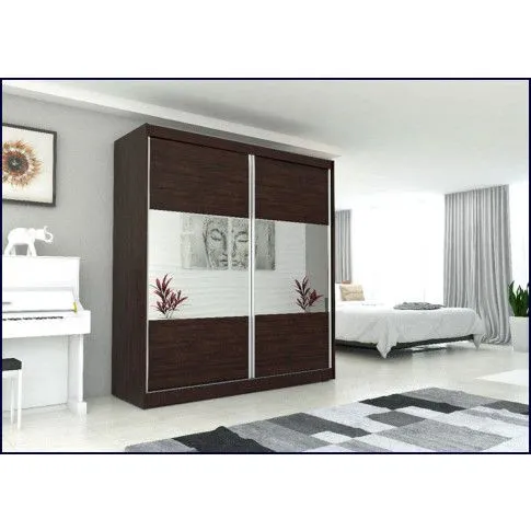 Zdjęcie szafa przesuwna wenge Alicanti | Edinos.pl