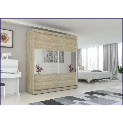 Fotografia Szafa przesuwna Alicanti - dąb sonoma z kategorii Szafy