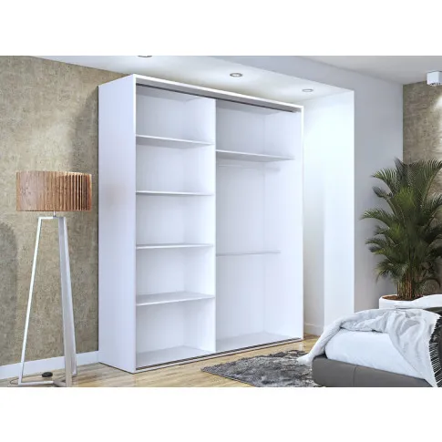 Zdjęcie biała szafa przesuwna do sypialni Muno 5X | Edinos.pl