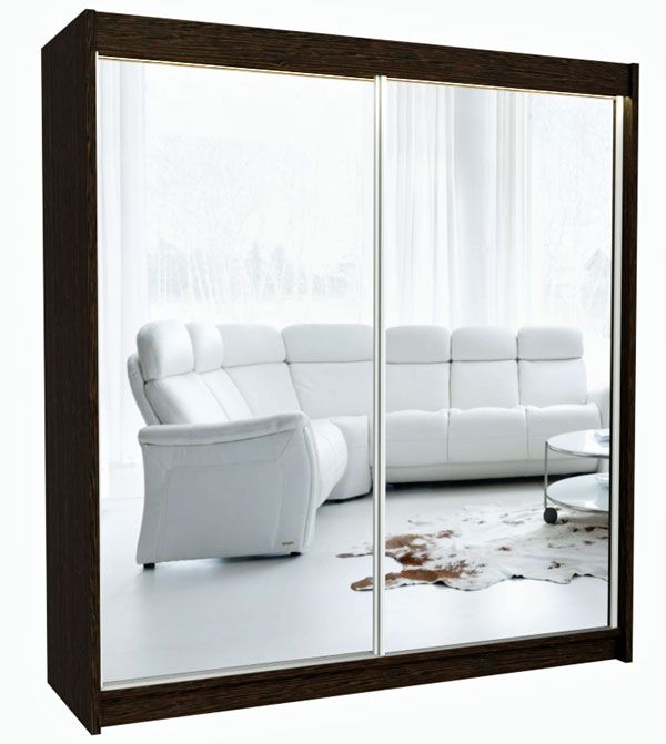 Szafa przesuwna wenge 5X 200