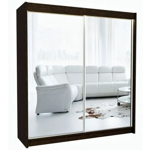 Szczegółowe zdjęcie nr 4 produktu Szafa przesuwna Muno 5X - wenge