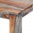 Szczegółowe zdjęcie nr 7 produktu Stół z drewna sheesham Vidal 3X – szary 