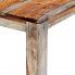 Szczegółowe zdjęcie nr 4 produktu Stół z drewna sheesham Vidal 2X – szary 